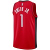 NBA Mænd Trøje Houston Rockets Jabari Smith JR 1 2022-23 Nike Icon Edition Rød Swingman